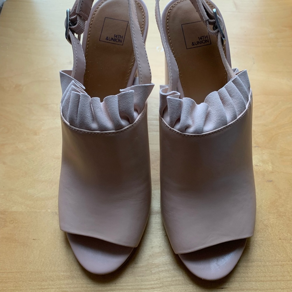 Women's Pink Slingback Heels